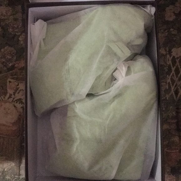 Suede green wedged Jeffrey Campbell - Picture 4 of 8